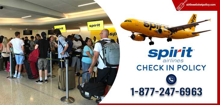Spirit Airlines Check in Policy