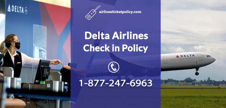 Delta Airlines Check in Policy