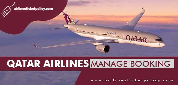 Qatar Airlines Manage Booking