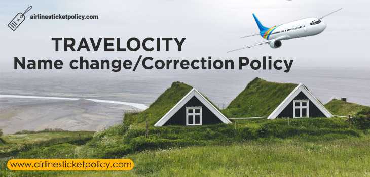 Travelocity Name change/Correction Policy