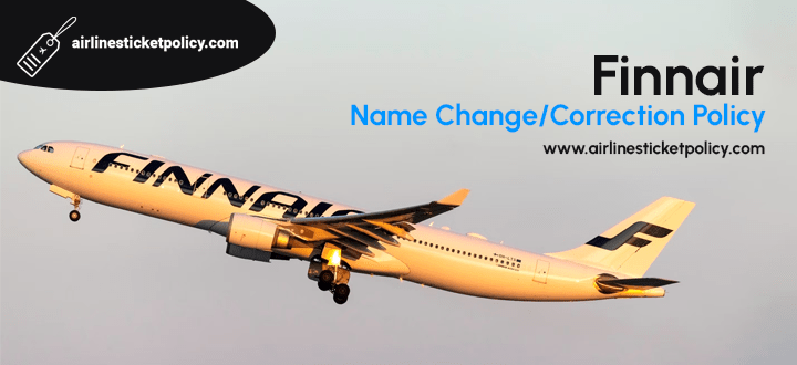 Finnair Name Change/Correction Policy