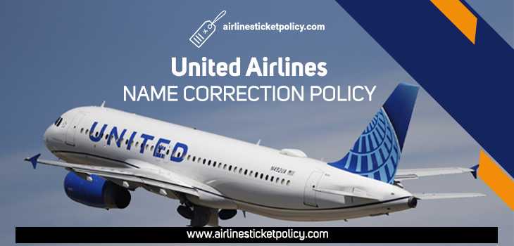 United Airlines Name Change Policy