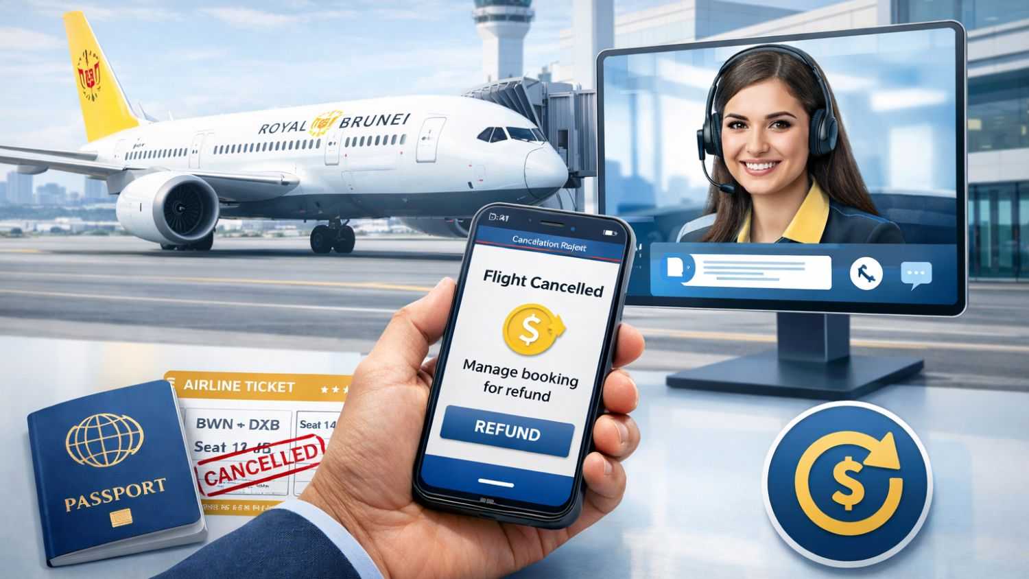 Royal Brunei Ticket Cancellation Charges – Complete Guide 2026 Update